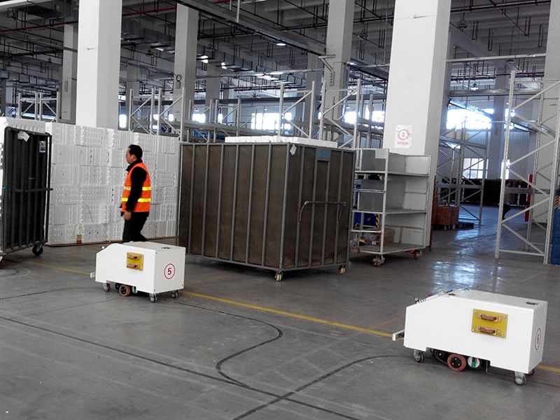 郑州海尔AGV现场