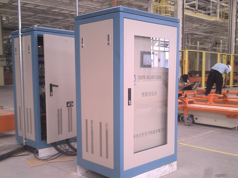 襄樊东风汽车AGV现场