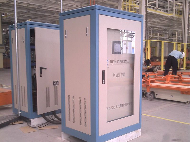 襄樊东风汽车AGV现场