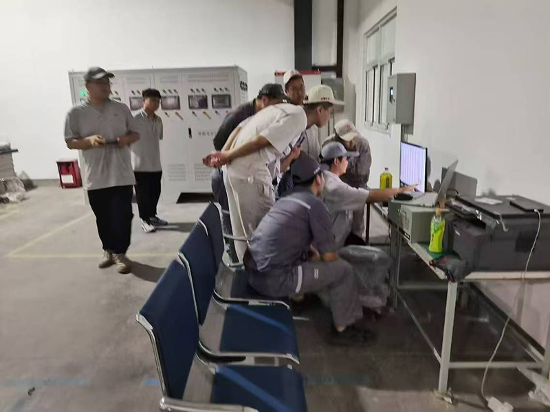 山东某铁路现场调试