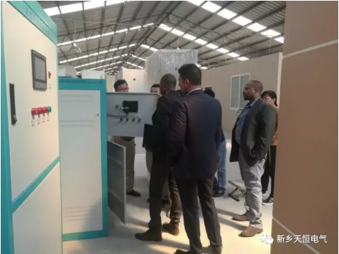 南非客户到公司参观考察